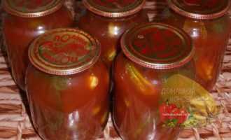 Ogurcy v tomatnom soke na zimu obaldennye recepty bez sterilizacii